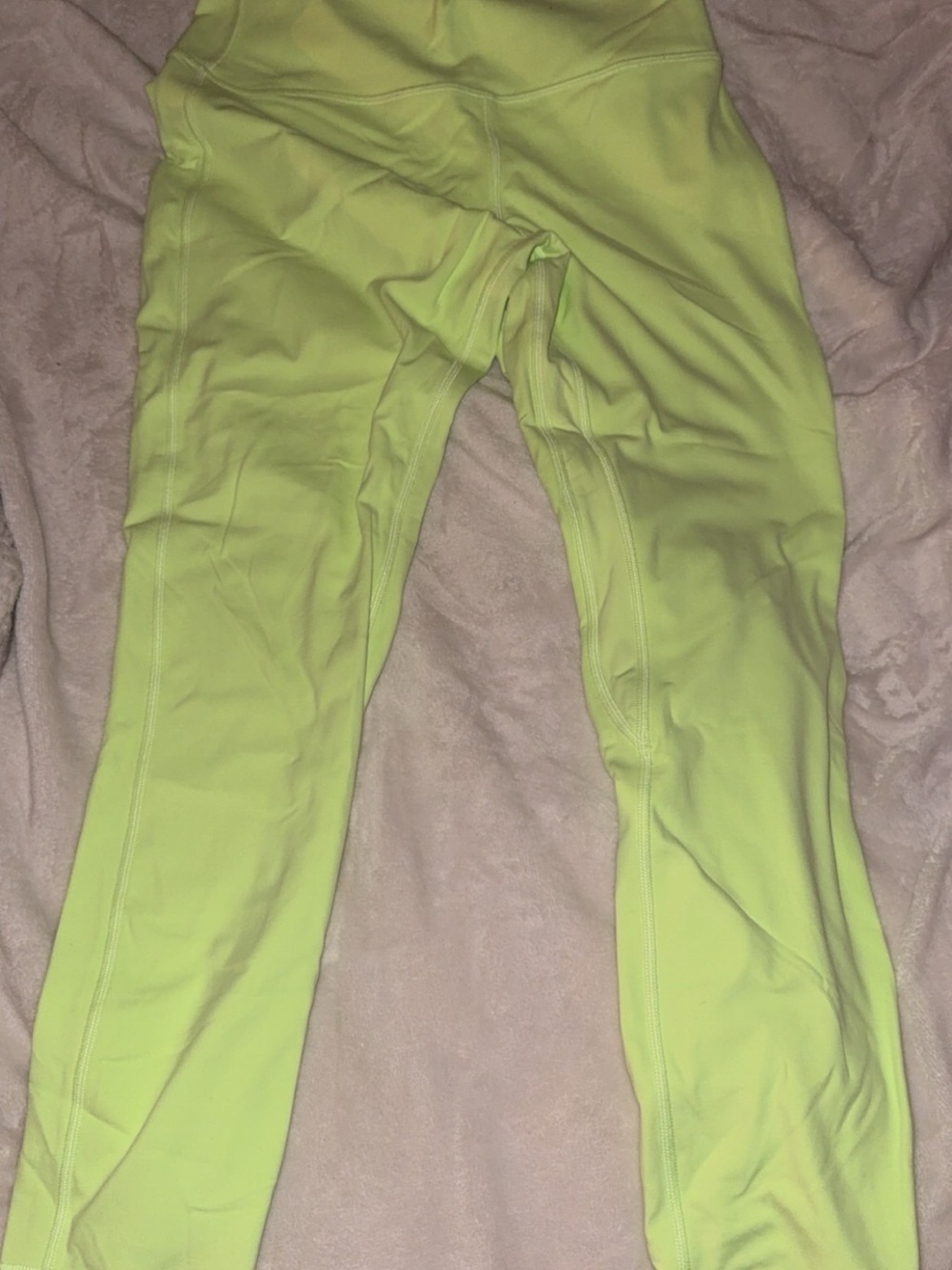 Lululemon electric lemon leggings